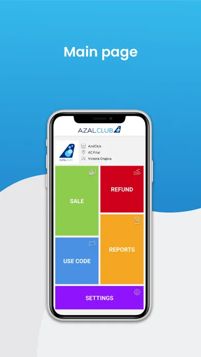 Ảnh chụp màn hình của Azal Club Partner