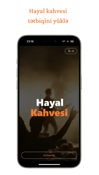 Capturas de tela do Hayal Kahvesi Baku