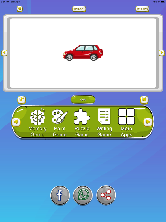 Zrzuty ekranu Learn Transportations iPad 