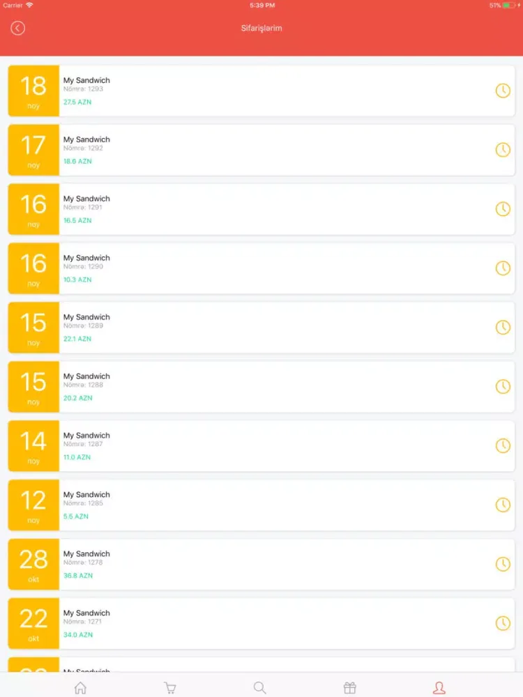 Screenshot di Lunchify Express iPad 