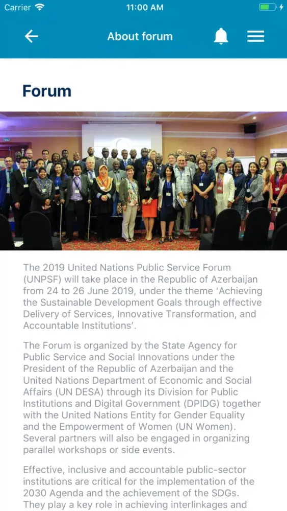 تصاویر UNPSF 2019 Baku