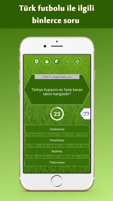 Tangkapan layar Milyoner Türk Futbolu