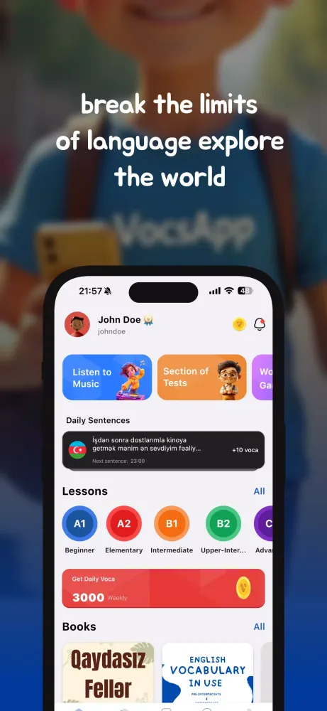 VocsApp Screenshots