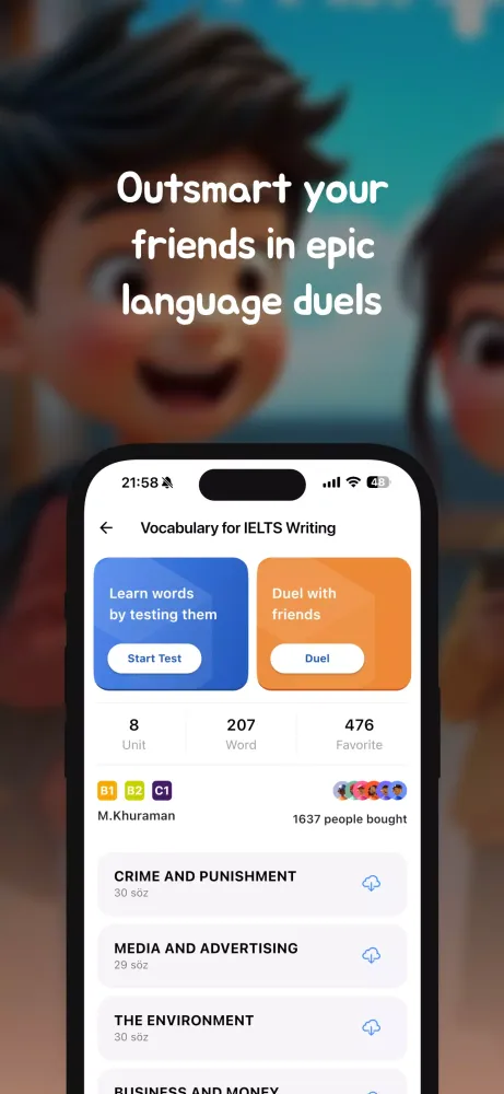 VocsApp Screenshots