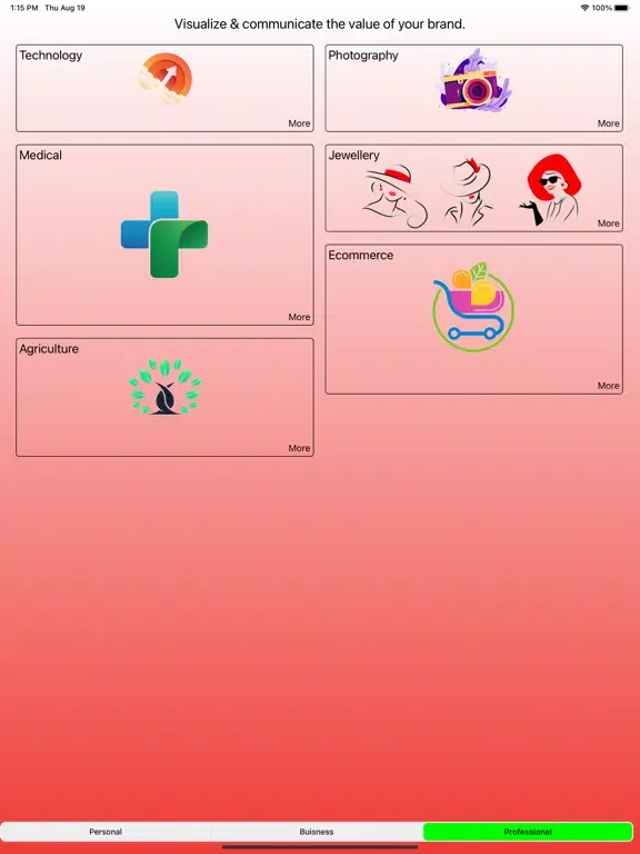 Screenshot di Logo Maker Shop~Design Creator iPad 