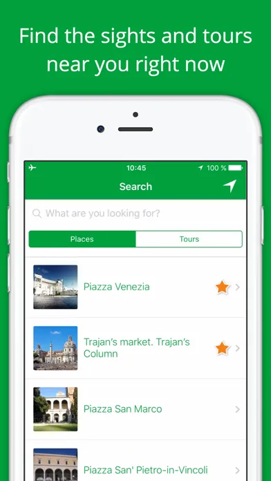 My Rome - Tourist audio-guide & offline map. Italy Screenshots