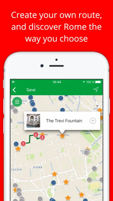 My Rome - Tourist audio-guide & offline map. Italy Screenshots