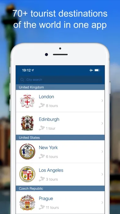 Audio tour Azbo - travel guide سکرین شاٹس