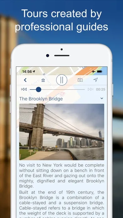 Audio tour Azbo - travel guide سکرین شاٹس