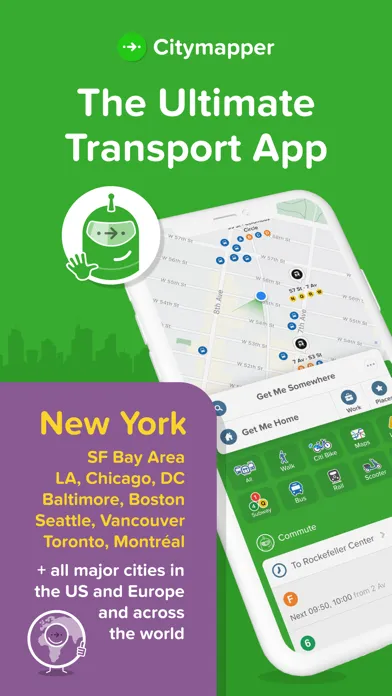 Zrzuty ekranu Citymapper: All Live Transit