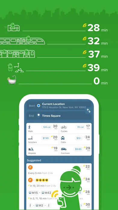 Zrzuty ekranu Citymapper: All Live Transit