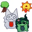 Cute Pinky Pig stickers