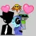 Face Motions love Stickers