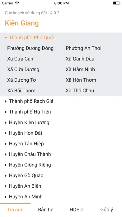 Quy hoạch Kiên Giang应用截图