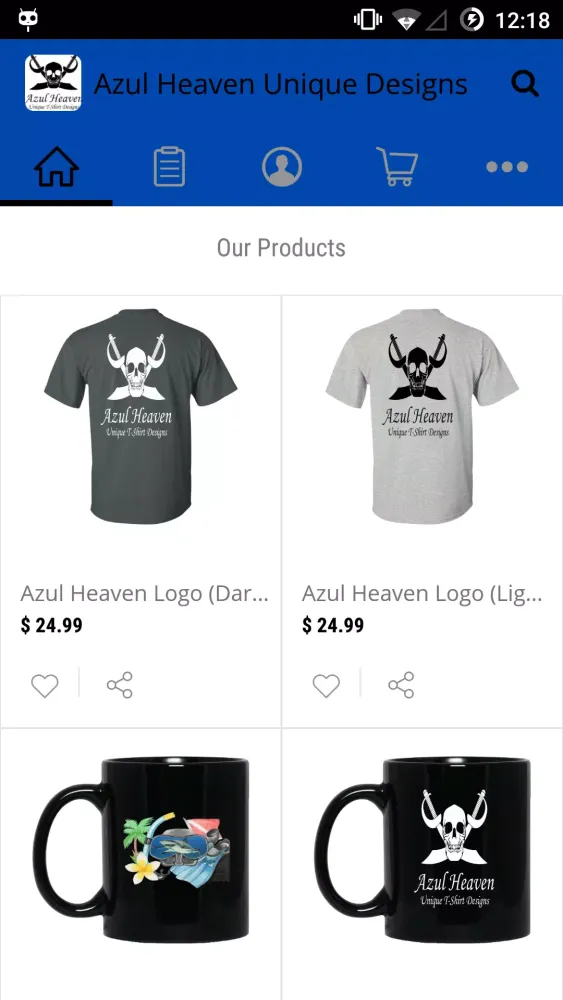 Azul Heaven Unique Designs Screenshots