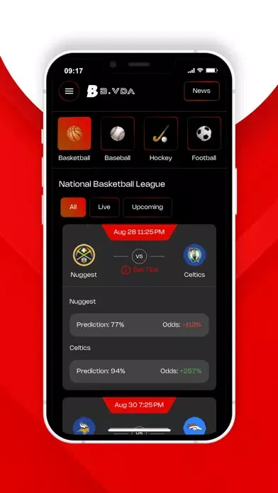 B.VDA - U.S. Sports Central应用截图