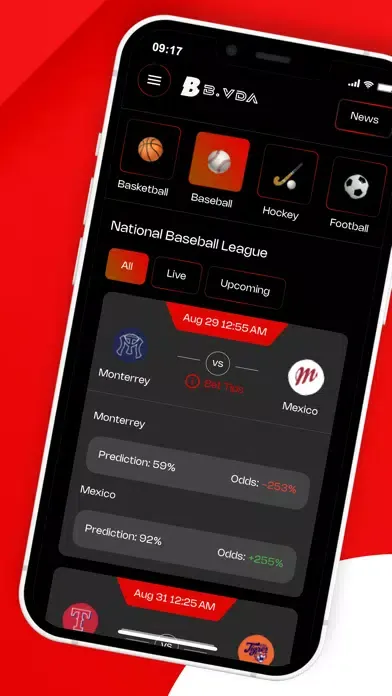 B.VDA - U.S. Sports Central应用截图