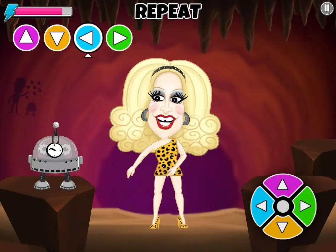 Tangkapan layar Jinkx Throughout Time iPad 