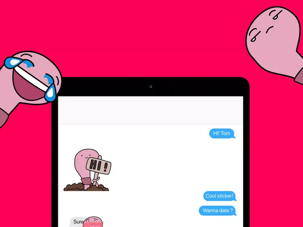 Captures d'écran de Worm Jake iPad 