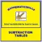 Subtraction Tables Free