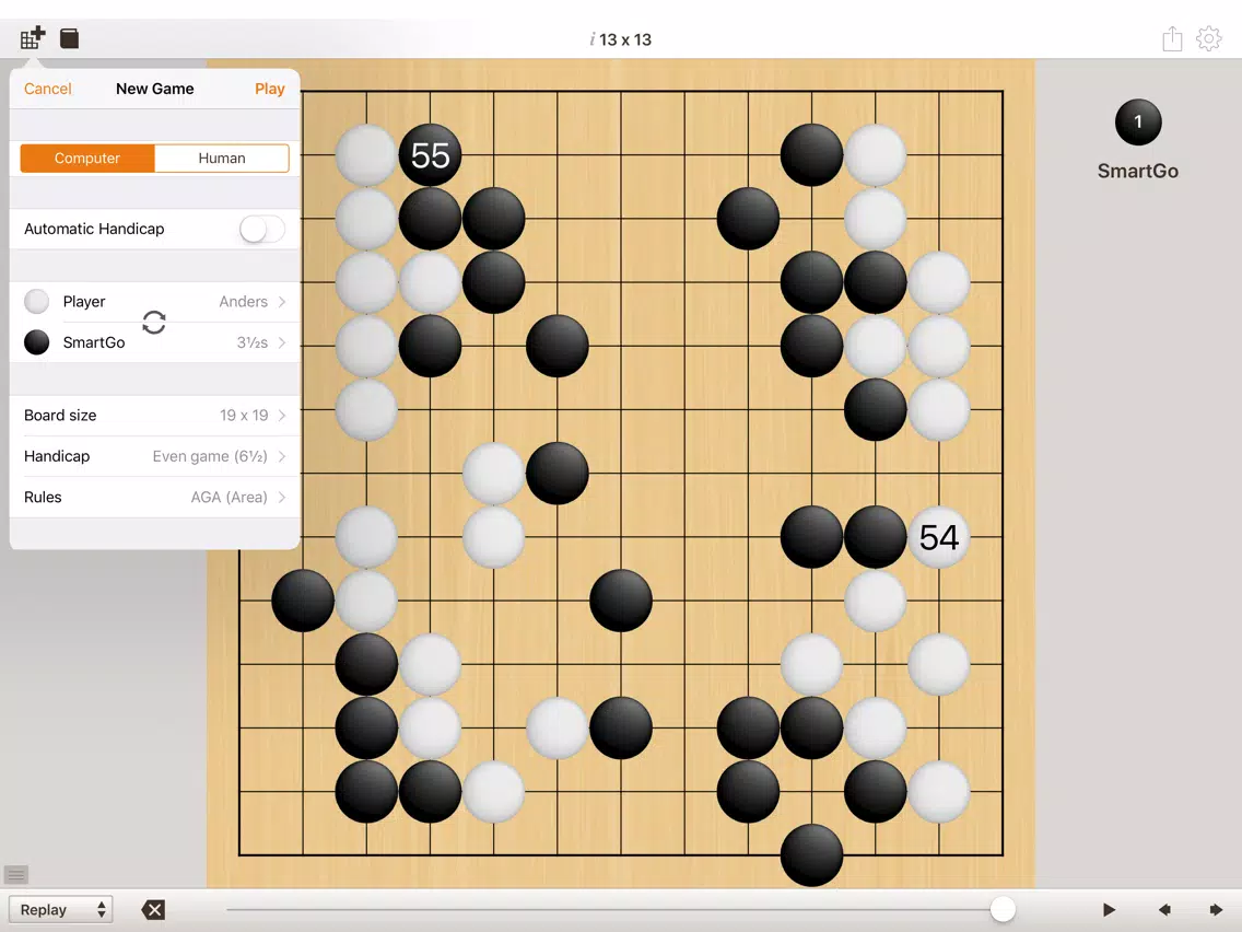 SmartGo Player iPad  스크린샷
