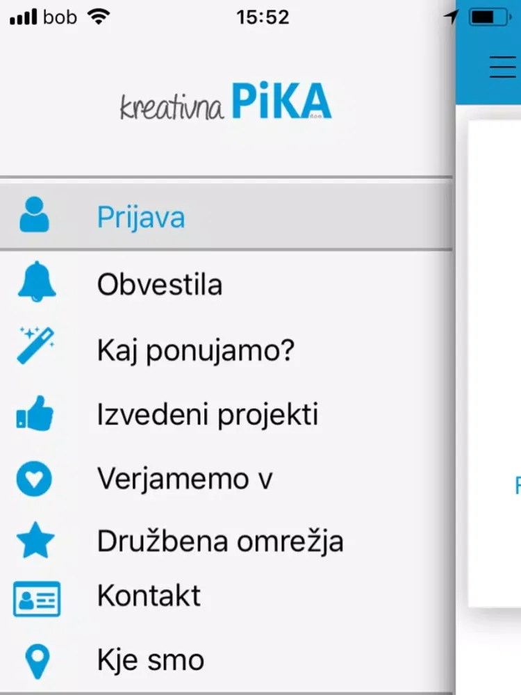 Capturas de pantalla de Kreativna PiKA iPad 