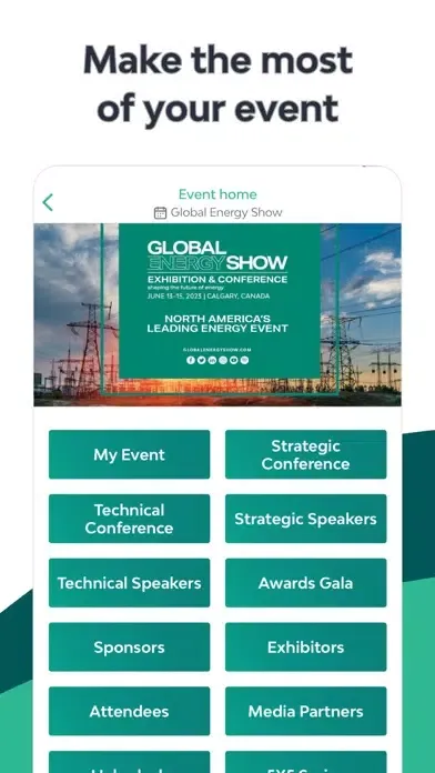 Captures d'écran de Global Energy Show