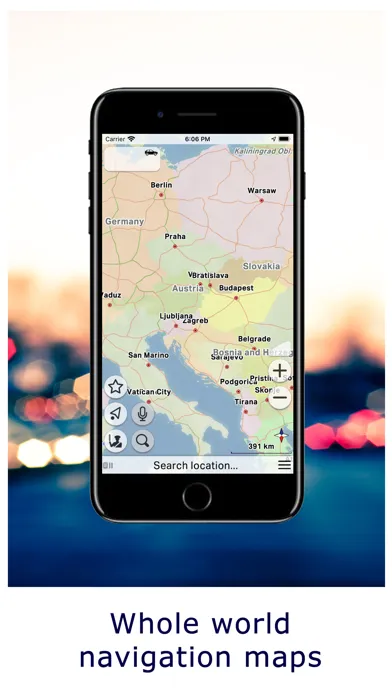 Ảnh chụp màn hình của bGEO GPS Navigator