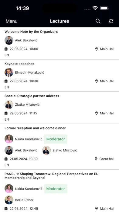 Скриншоты Sarajevo Business Forum