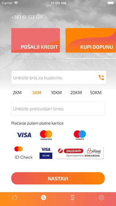 Moj BH Telecom Screenshots