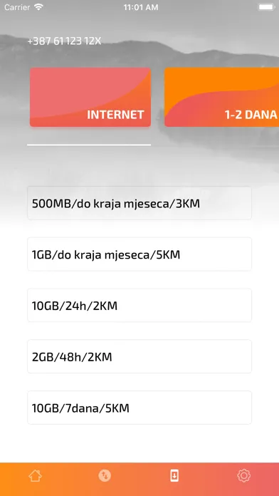 Moj BH Telecom Screenshots