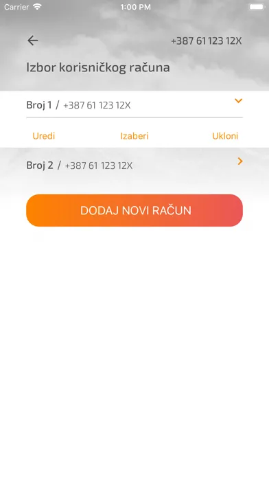 Moj BH Telecom Screenshots