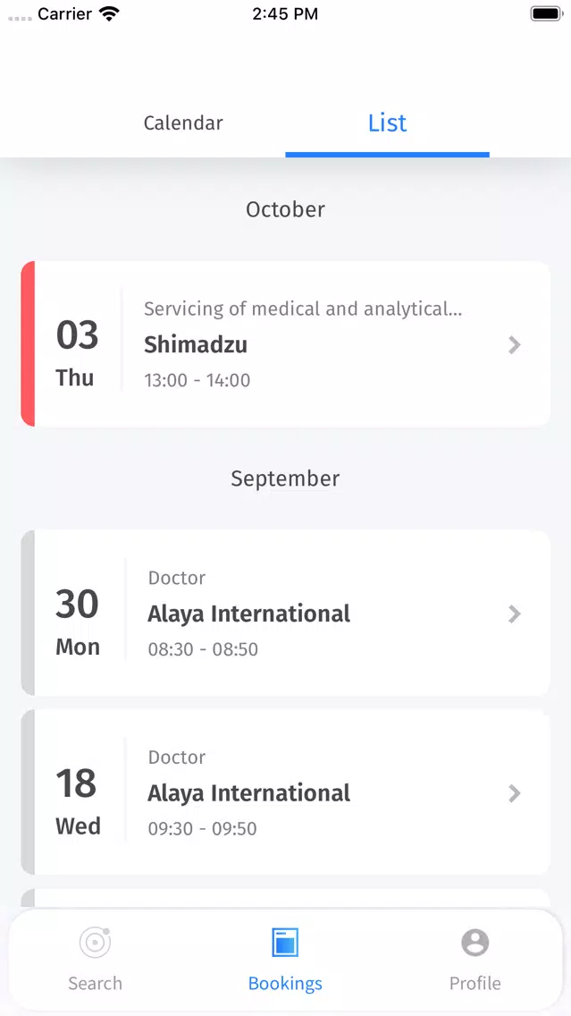 Скриншоты BookMe Globally