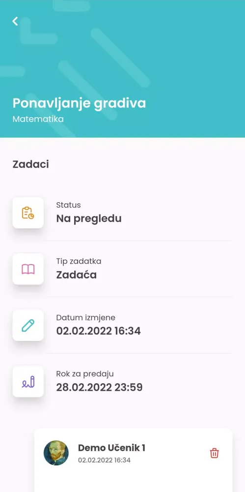 eŠkola Screenshots