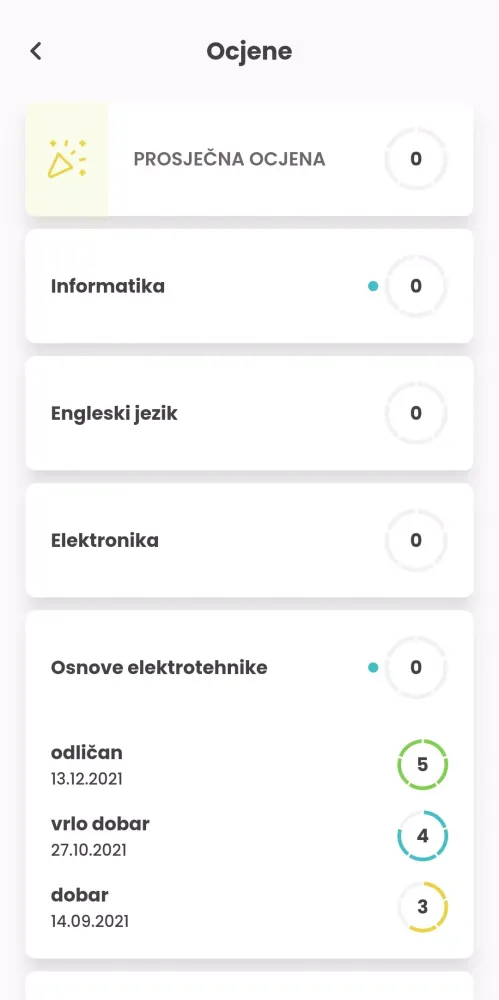 eŠkola Screenshots