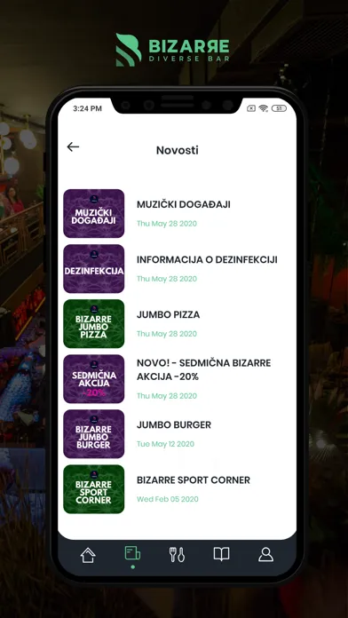 Bizarre: Diverse Bar Screenshots