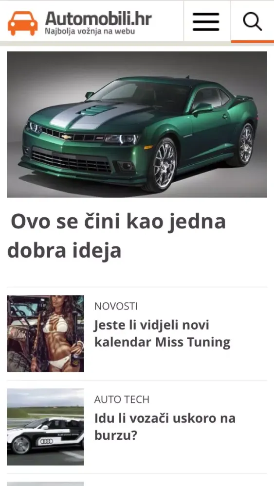Automobili.hr Ekran Görüntüleri