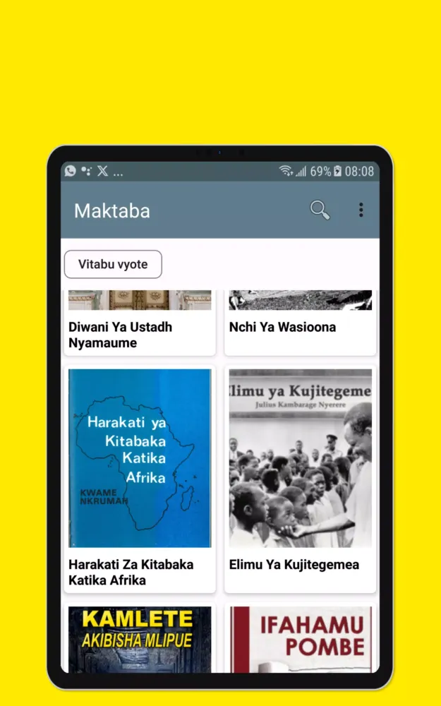 Maktaba Sauti Screenshots