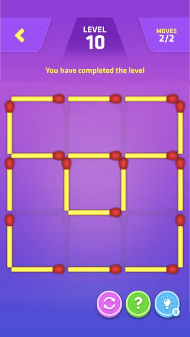Matchstick Puzzle. سکرین شاٹس