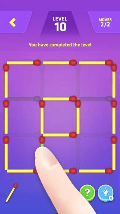 Matchstick Puzzle. سکرین شاٹس