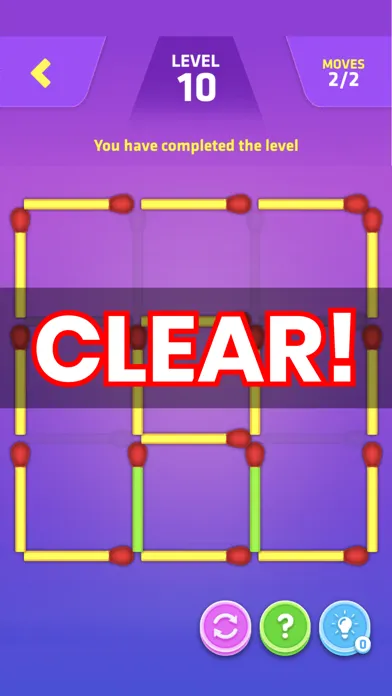 Matchstick Puzzle. سکرین شاٹس