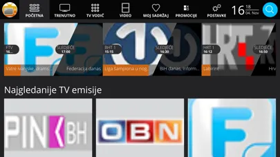 MojaTV - BH Telecom应用截图