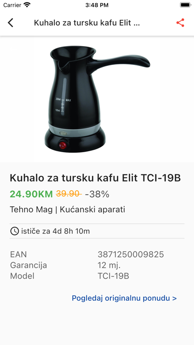 Tangkapan skrin MojPopust
