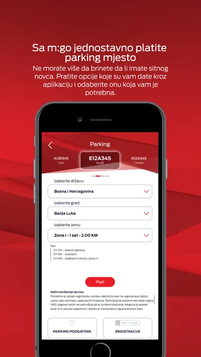 Ảnh chụp màn hình của m:go BiH