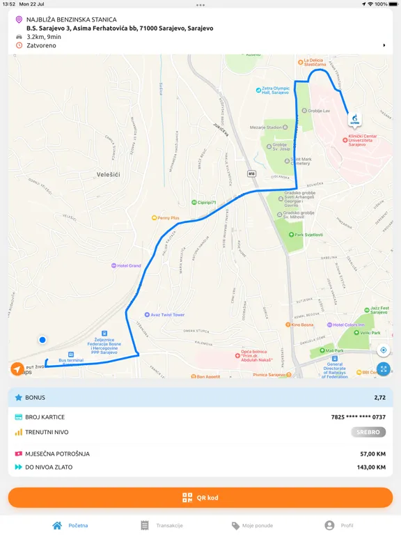 Zrzuty ekranu Zajedno na putu iPad 