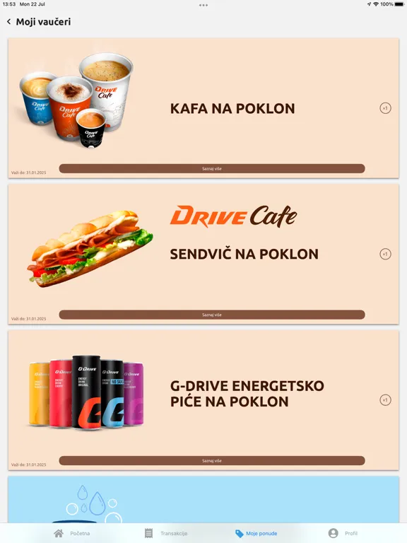 Zrzuty ekranu Zajedno na putu iPad 