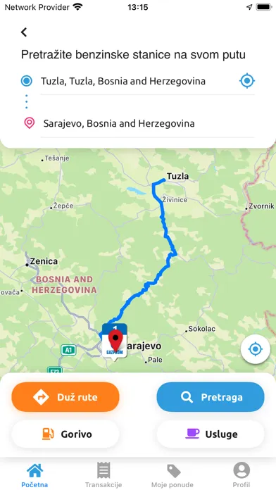 Zrzuty ekranu Zajedno na putu