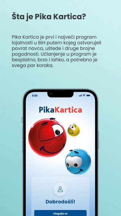 Pika Kartica BiH स्क्रीनशॉट