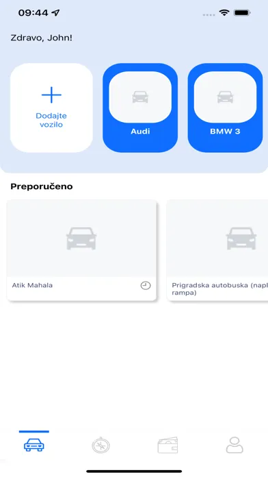 SmartParkBH Screenshots