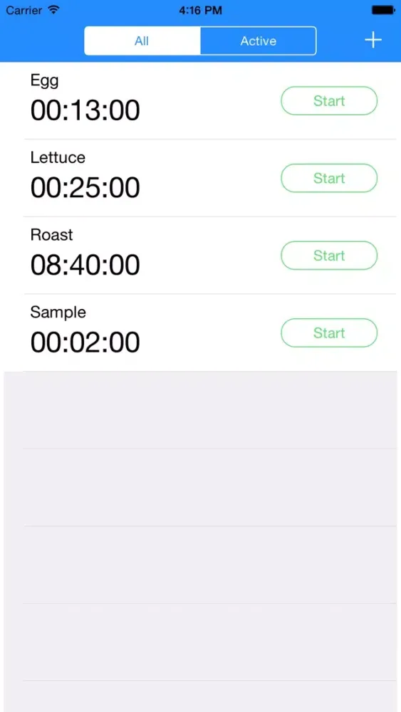 Capturas de tela do El Timer